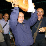 Cio Cio vincitore del prosciutto